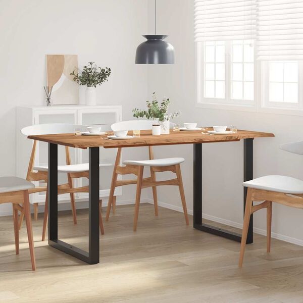 Eettafel massief acaciahout 154x80x76 cm - 35% Korting