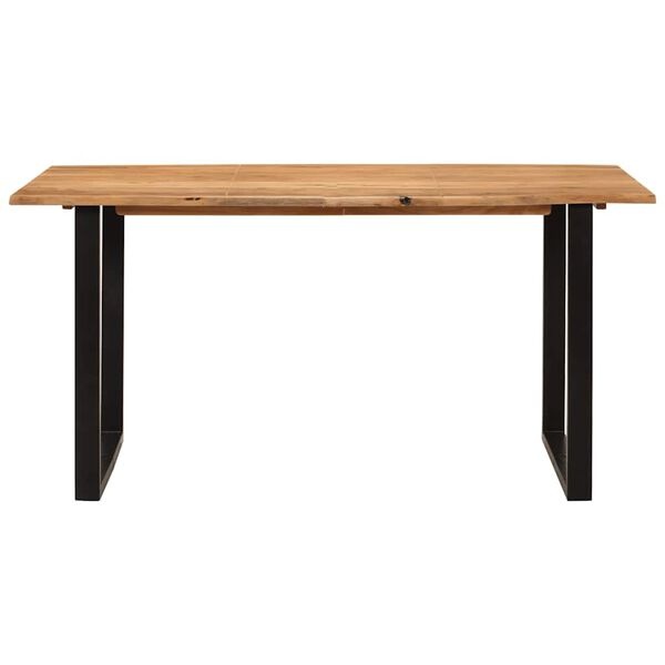 Eettafel massief acaciahout 154x80x76 cm - 35% Korting