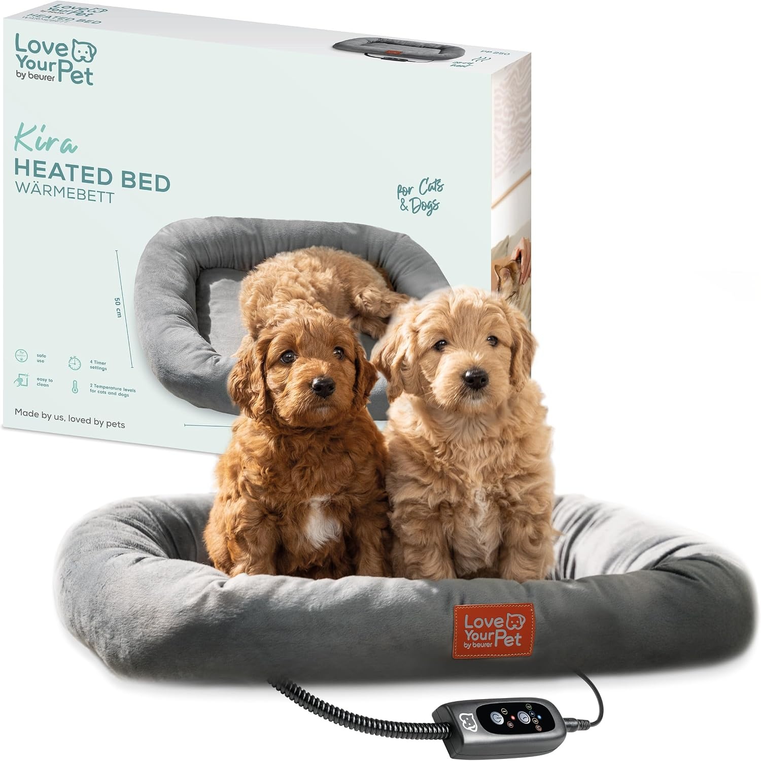 Elektrisch Verwarmd Huisdierbed 34% Korting - 58x50 cm