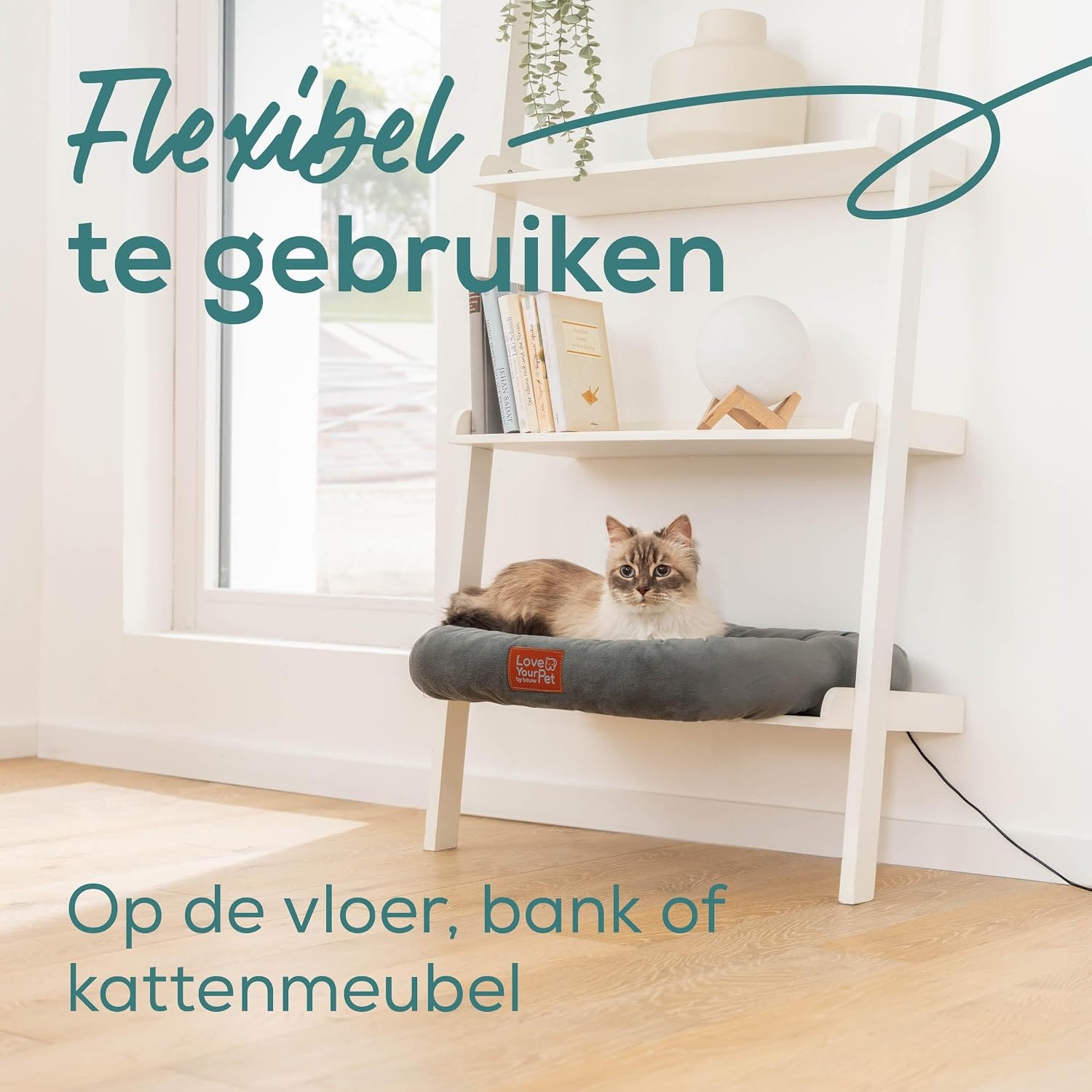 Elektrisch Verwarmd Huisdierbed 34% Korting - 58x50 cm