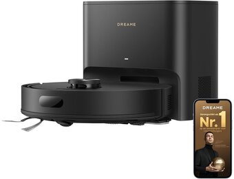 Robotstofzuiger D20 Air Plus: 20.000 Pa, Zuigen & Dweilen, Zelflegende Dock - 35% Korting