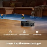 Robotstofzuiger D20 Air Plus: 20.000 Pa, Zuigen & Dweilen, Zelflegende Dock - 35% Korting