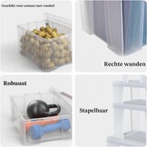 Set van 3 SUNDIS Clip'N Store Opbergboxen (27L) - 58% Korting!