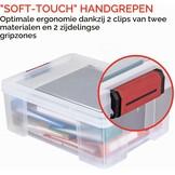 Set van 3 SUNDIS Clip'N Store Opbergboxen (27L) - 58% Korting!