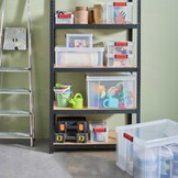 Set van 3 SUNDIS Clip'N Store Opbergboxen (27L) - 58% Korting!