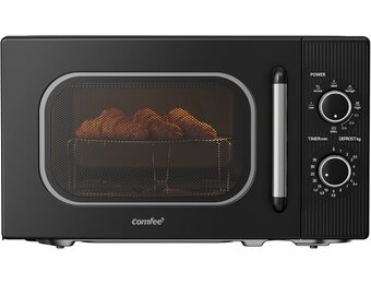 COMFEE' Magnetron met grill, 20 liter, magnetron 700 W, grill 1000 W, 5 standen, grillfunctie, timer 1-35 min, compact design, zwart CMO-MG202NC (BK)
