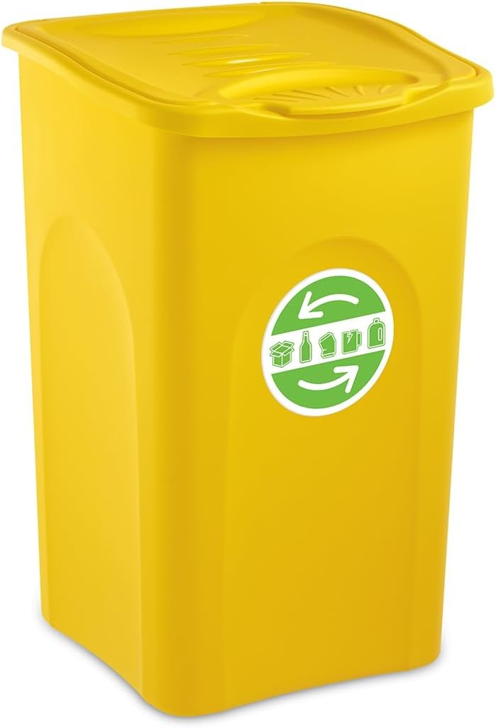 Stefanplast Begreen Bin, 50 L, Geel