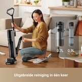 Dreame H12 Pro Ultra Draadloze Steelstofzuiger en Dweil - 16.000 Pa - Zwart