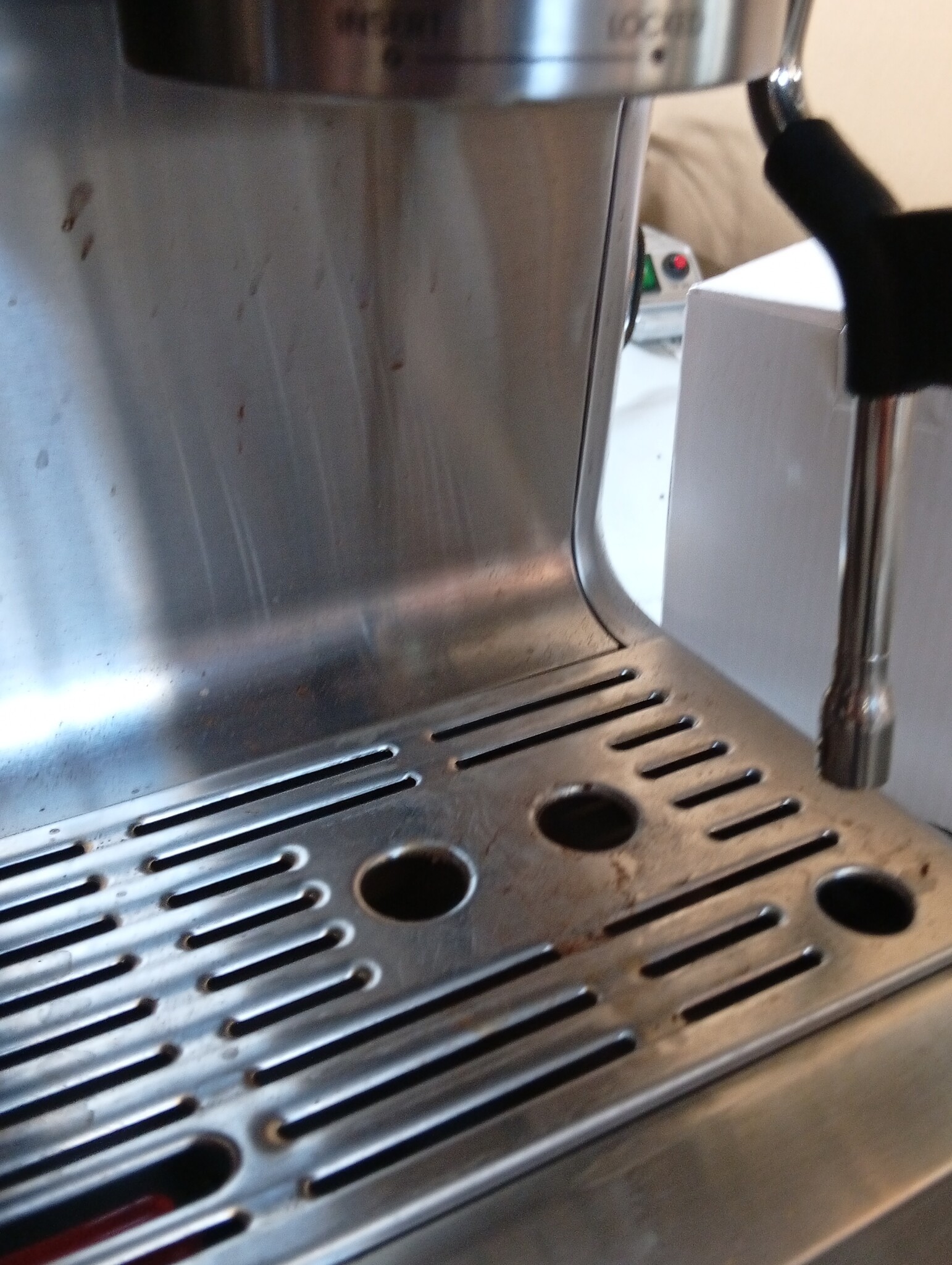 Chefman Crema Supreme Espressomachine met Geïntegreerde Molen - RVS