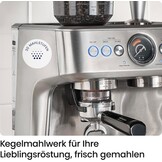 Chefman Crema Supreme Espressomachine met Geïntegreerde Molen - RVS