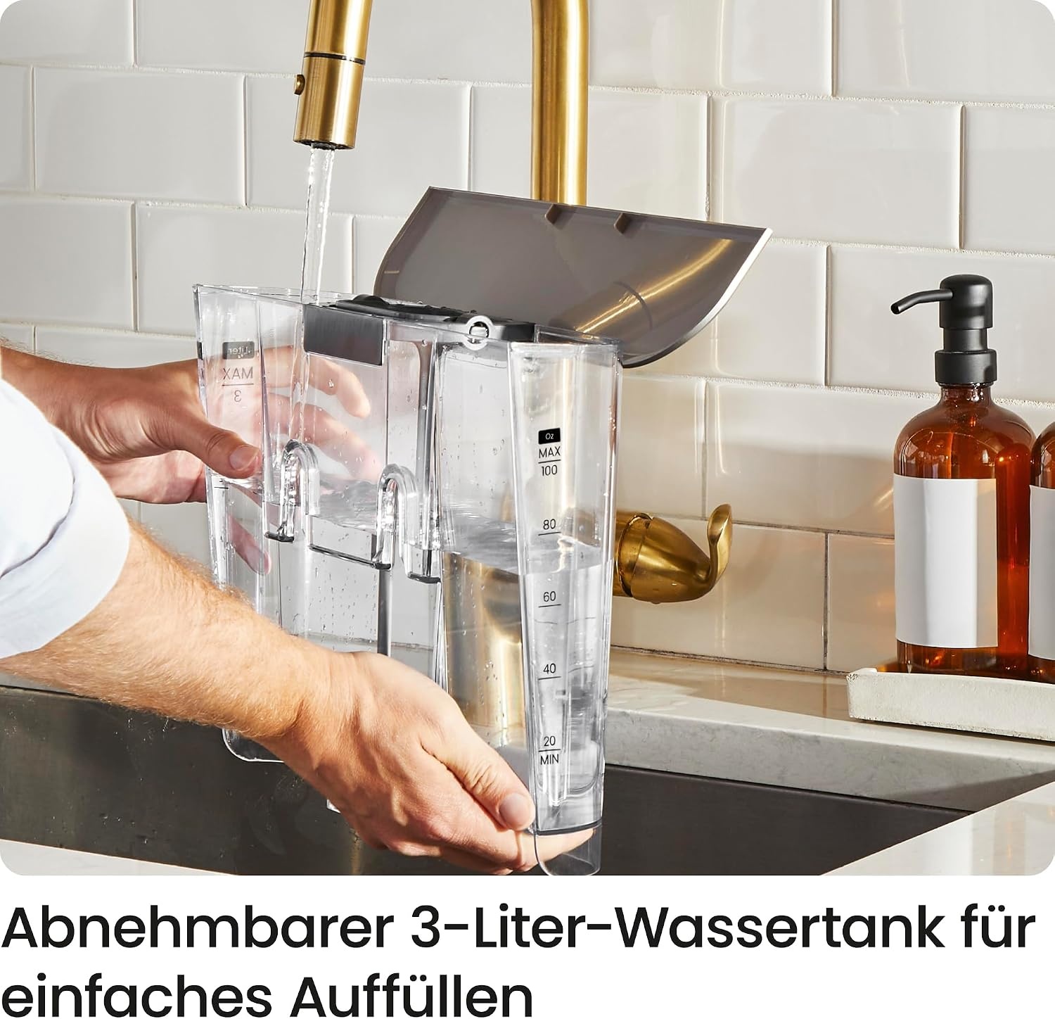 Chefman Crema Supreme Espressomachine met Geïntegreerde Molen - RVS