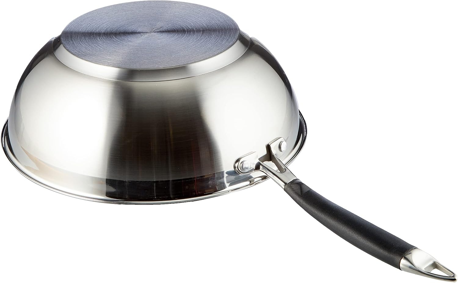 Amazon Basics Wokpan, 28 cm, zwart