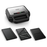 Tefal UltraCompact 3in1 wafelijzer, tosti-ijzer en contactgrill 700W SW383D
