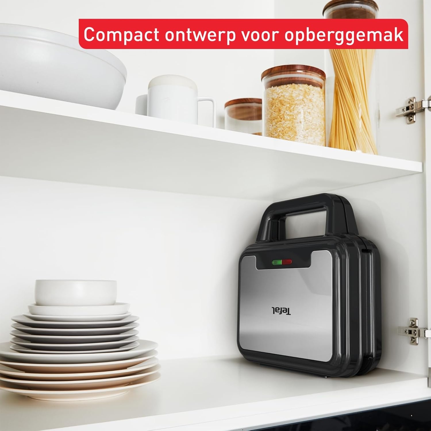 Tefal UltraCompact 3in1 wafelijzer, tosti-ijzer en contactgrill 700W SW383D