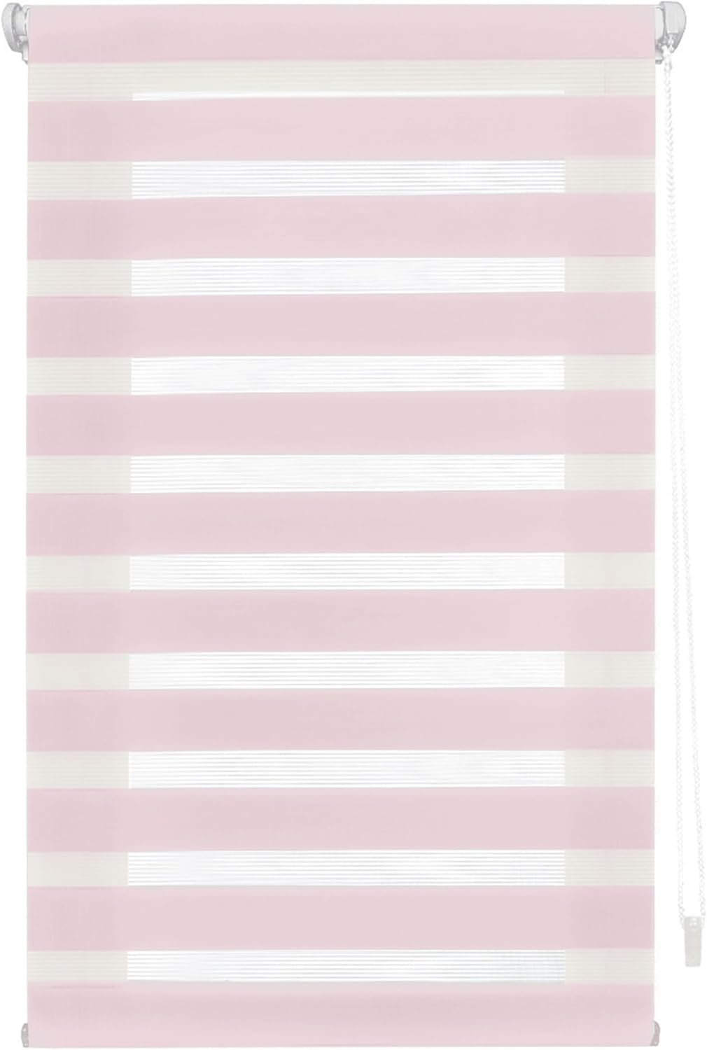Interblind Duo Rolgordijn EasyFix 60 x 130 cm - Zonder boren - Wit