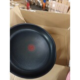 Lagostina Rigenera Antiaanbakpan met aluminium behuizing, Ø 32 cm, inductiepan voor gas en oven, thermosignaal kookindicator, krasbestendige coating, ergonomische handgreep - Maat Ø 32 cm