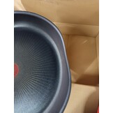 Lagostina Rigenera Antiaanbakpan met aluminium behuizing, Ø 32 cm, inductiepan voor gas en oven, thermosignaal kookindicator, krasbestendige coating, ergonomische handgreep - Maat Ø 32 cm