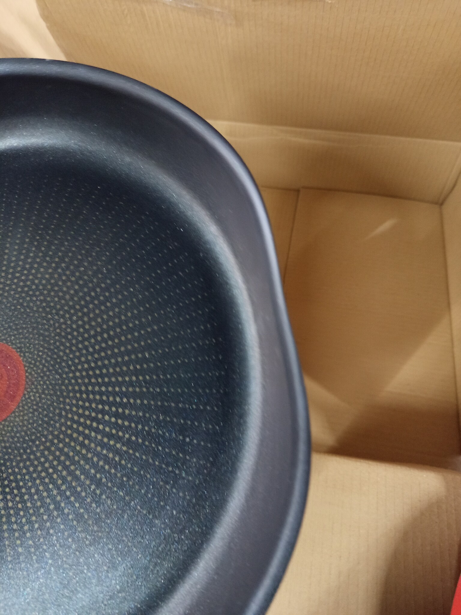 Lagostina Rigenera Antiaanbakpan met aluminium behuizing, Ø 32 cm, inductiepan voor gas en oven, thermosignaal kookindicator, krasbestendige coating, ergonomische handgreep - Maat Ø 32 cm