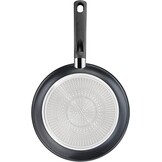 Lagostina Rigenera Antiaanbakpan met aluminium behuizing, Ø 32 cm, inductiepan voor gas en oven, thermosignaal kookindicator, krasbestendige coating, ergonomische handgreep - Maat Ø 32 cm
