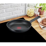 Lagostina Rigenera Antiaanbakpan met aluminium behuizing, Ø 32 cm, inductiepan voor gas en oven, thermosignaal kookindicator, krasbestendige coating, ergonomische handgreep - Maat Ø 32 cm