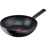 Lagostina Rigenera Antiaanbakpan met aluminium behuizing, Ø 32 cm, inductiepan voor gas en oven, thermosignaal kookindicator, krasbestendige coating, ergonomische handgreep - Maat Ø 32 cm
