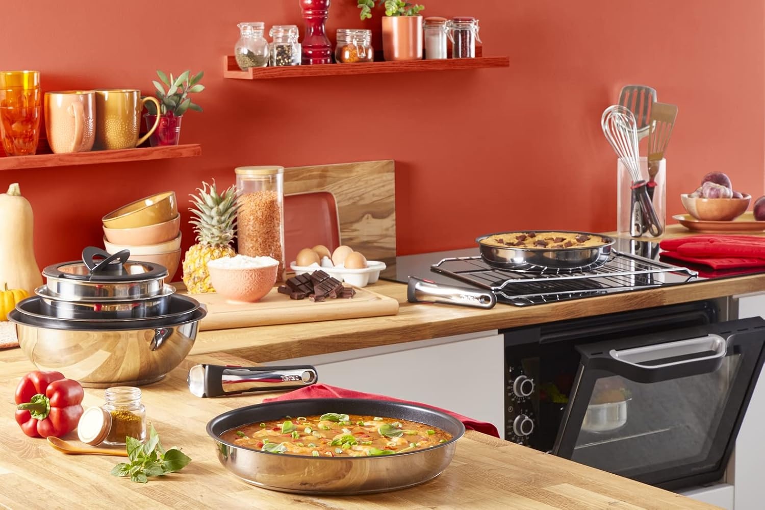 Tefal Ingenio Pannenset 3-delig met Afneembare Handgreep - 54% Korting