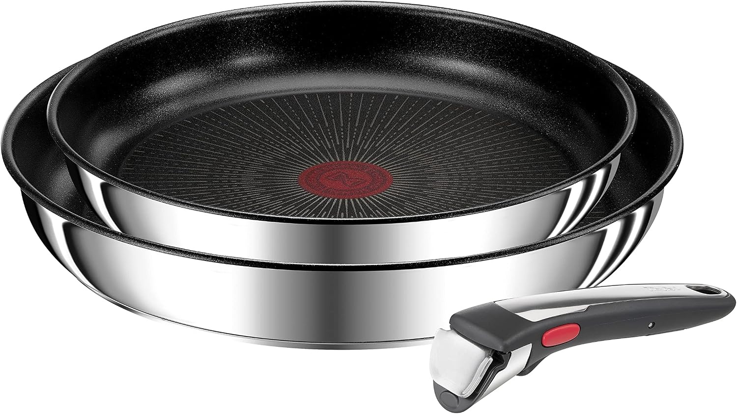 Tefal Ingenio Pannenset 3-delig met Afneembare Handgreep - 54% Korting