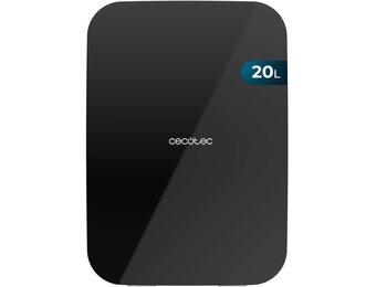 Cecotec Bolero MiniColing MiniColing Mini-koelkast, 20 l, Bahamas Black, inhoud 20 l, werking 12-220 V, geschikt voor auto's en caravans, koud- en warmfunctie, temperatuur instelbaar van 7 °C tot 65 °