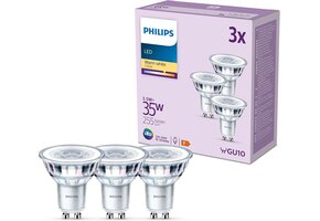 LED Spotlampen GU10 2700K Blanco Set van 6 - 58% Korting