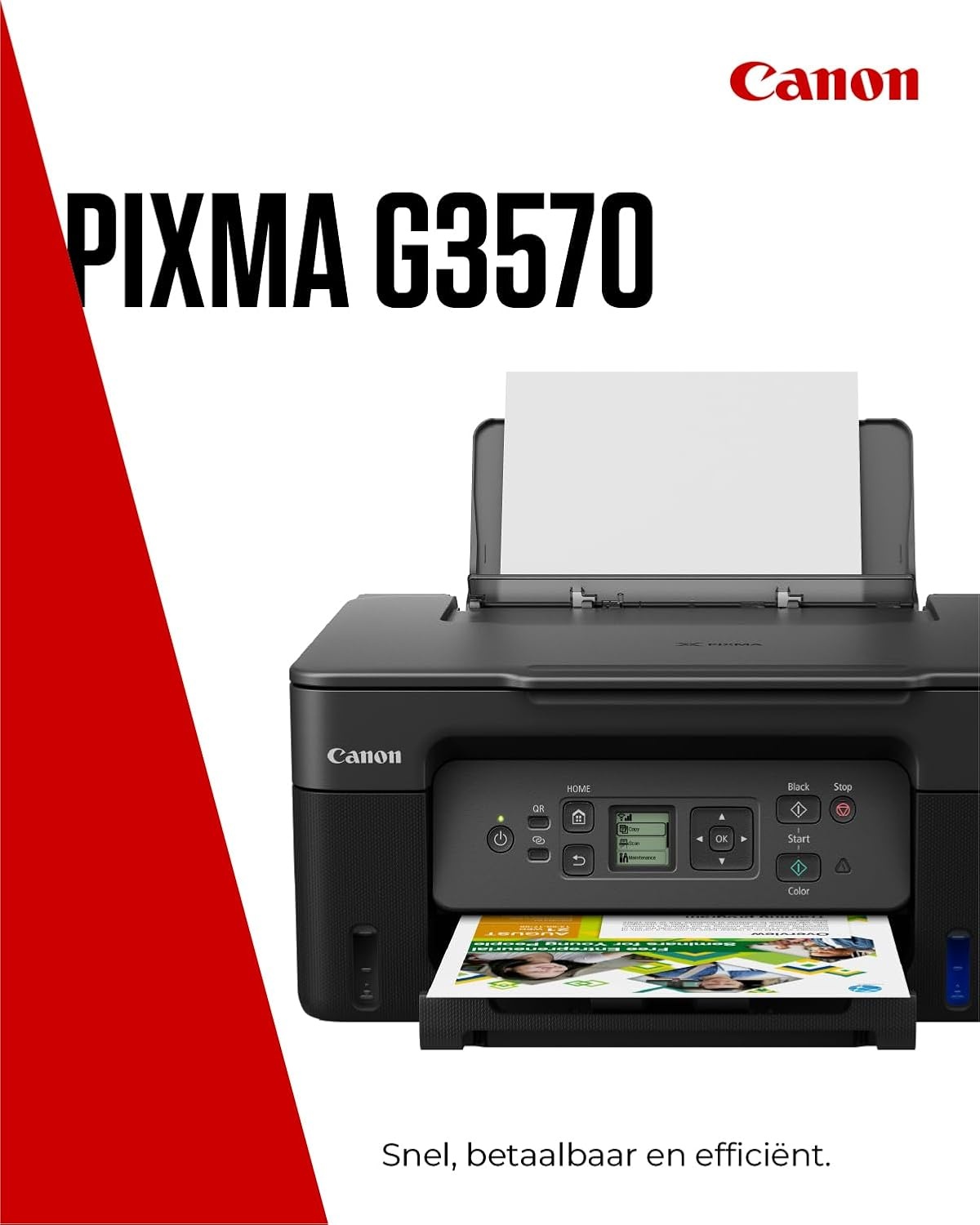 Canon PIXMA G3570 MegaTank Multifunctionele Inkjetprinter