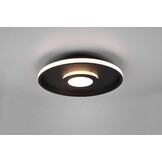 Trio Ascari Plafondlamp - Badkamerverlichting - Ø 40 cm - Mat Zwart