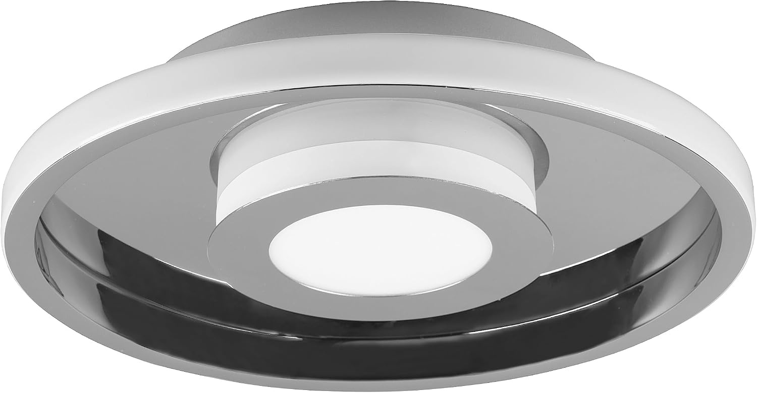Trio Ascari Plafondlamp - Badkamerverlichting - Ø 40 cm - Mat Zwart
