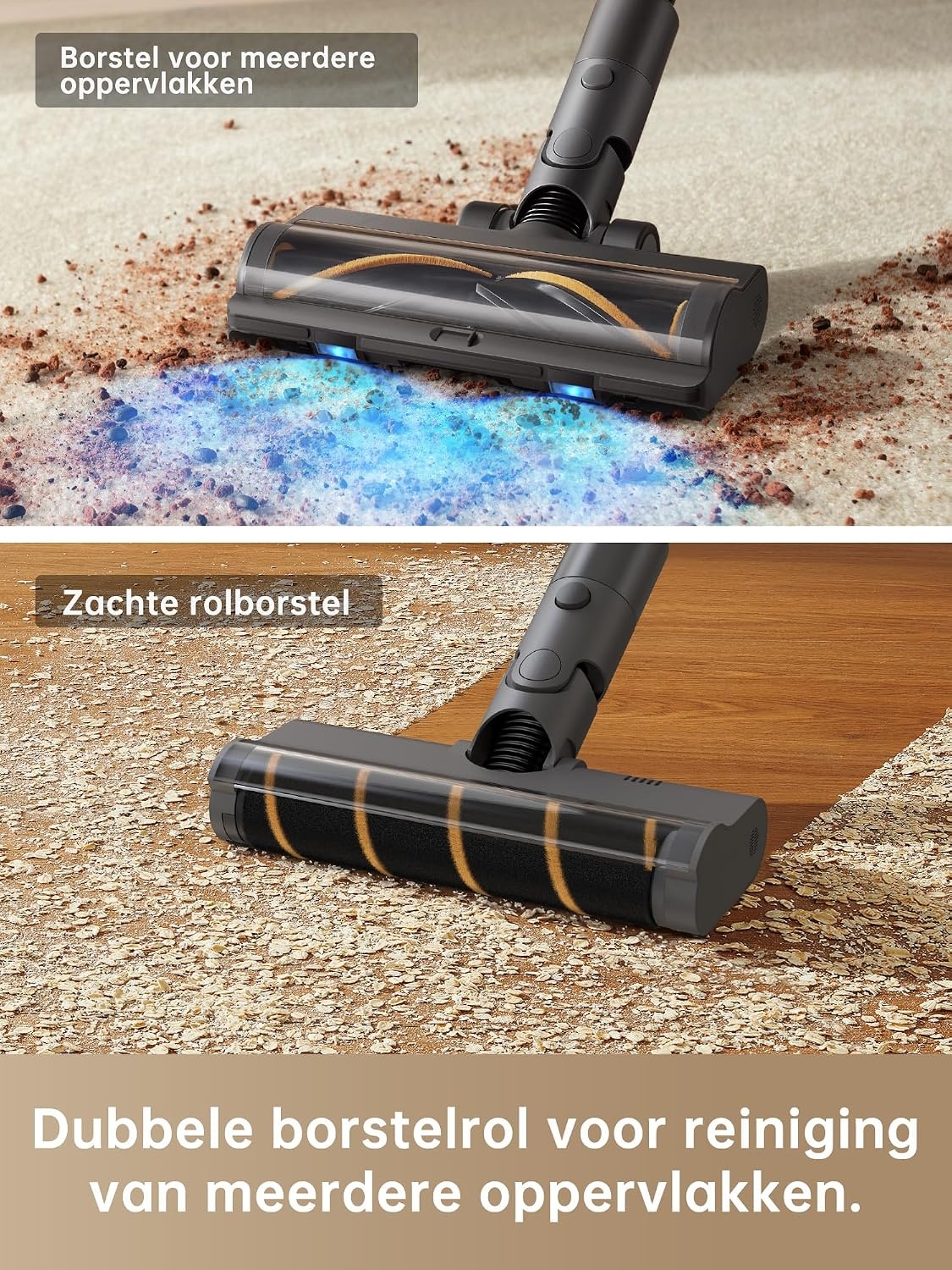 DREAME R20 Snoerloze stofzuiger,22 000 Pa /190AW krachtige zuigkracht