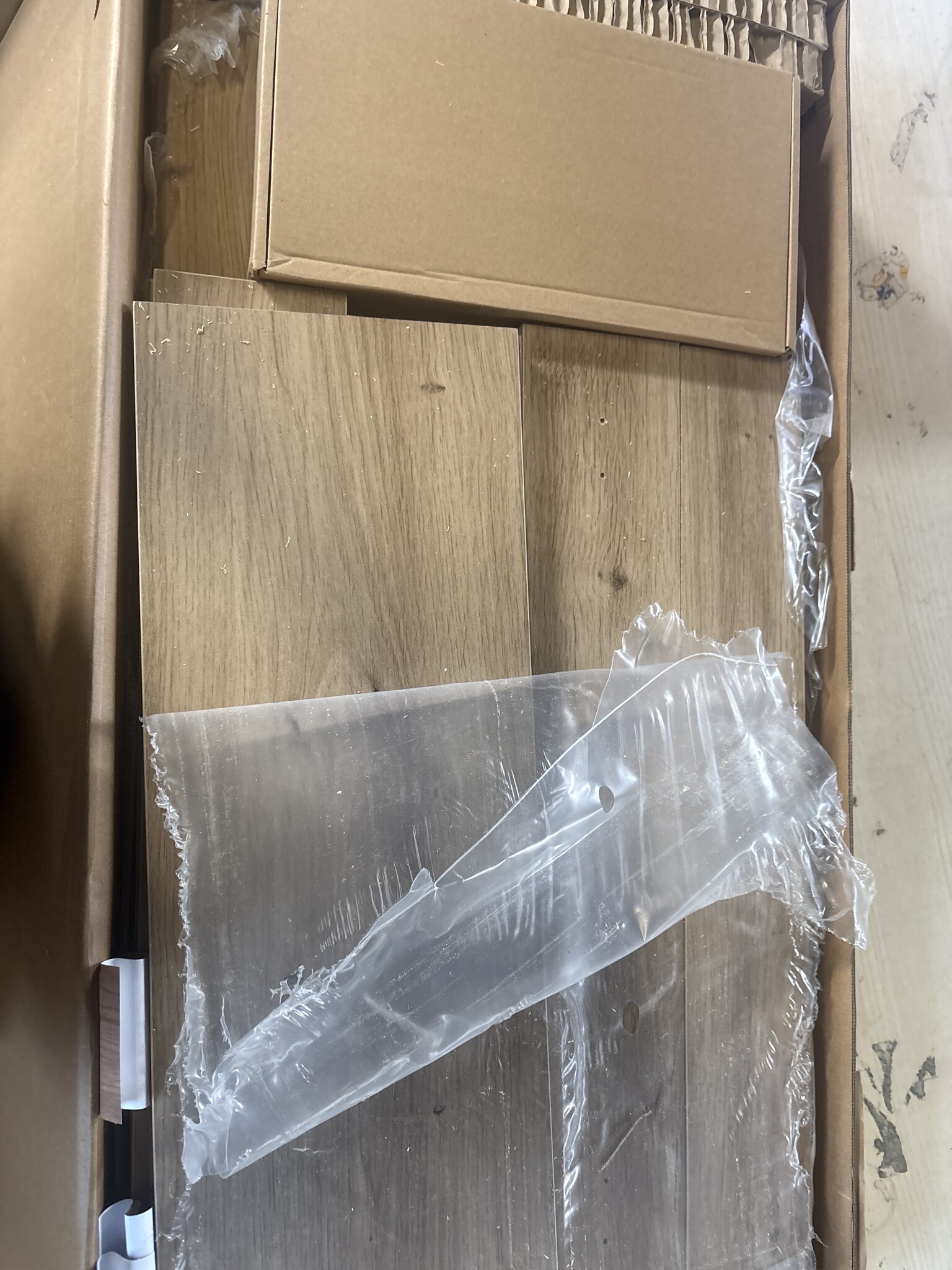 vidaXL Eettafel 120x60x76 cm bewerkt hout artisanaal eikenkleur