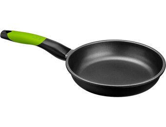 BRA Prior Pan, 20 cm, van gegoten aluminium, met antiaanbaklaag, Teflon Classic, geschikt voor alle soorten keukens, inclusief inductie, PFOA-vrij - Maat 20 cm