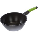 BRA Prior Pan, 20 cm, van gegoten aluminium, met antiaanbaklaag, Teflon Classic, geschikt voor alle soorten keukens, inclusief inductie, PFOA-vrij - Maat 20 cm