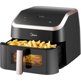 Midea Heteluchtfriteuse, 8 in 1, frituren, braden, bakken, opwarmen, dehydreren - Maat 8.5 L