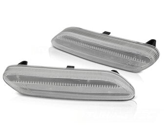 Dynamische LED zijkant knipperlichten Wit voor MINI Cooper R60 R61 Countryman 2010-2016 | Set (links+rechts) met E-keurmerk