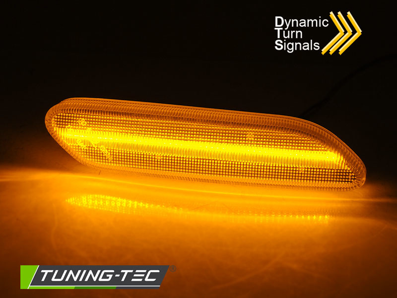 Dynamische LED zijkant knipperlichten Wit voor MINI Cooper R60 R61 Countryman 2010-2016 | Set (links+rechts) met E-keurmerk