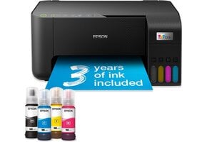 Compacte Epson EcoTank ET-2862 Zwart A4 Printer - 35% Korting