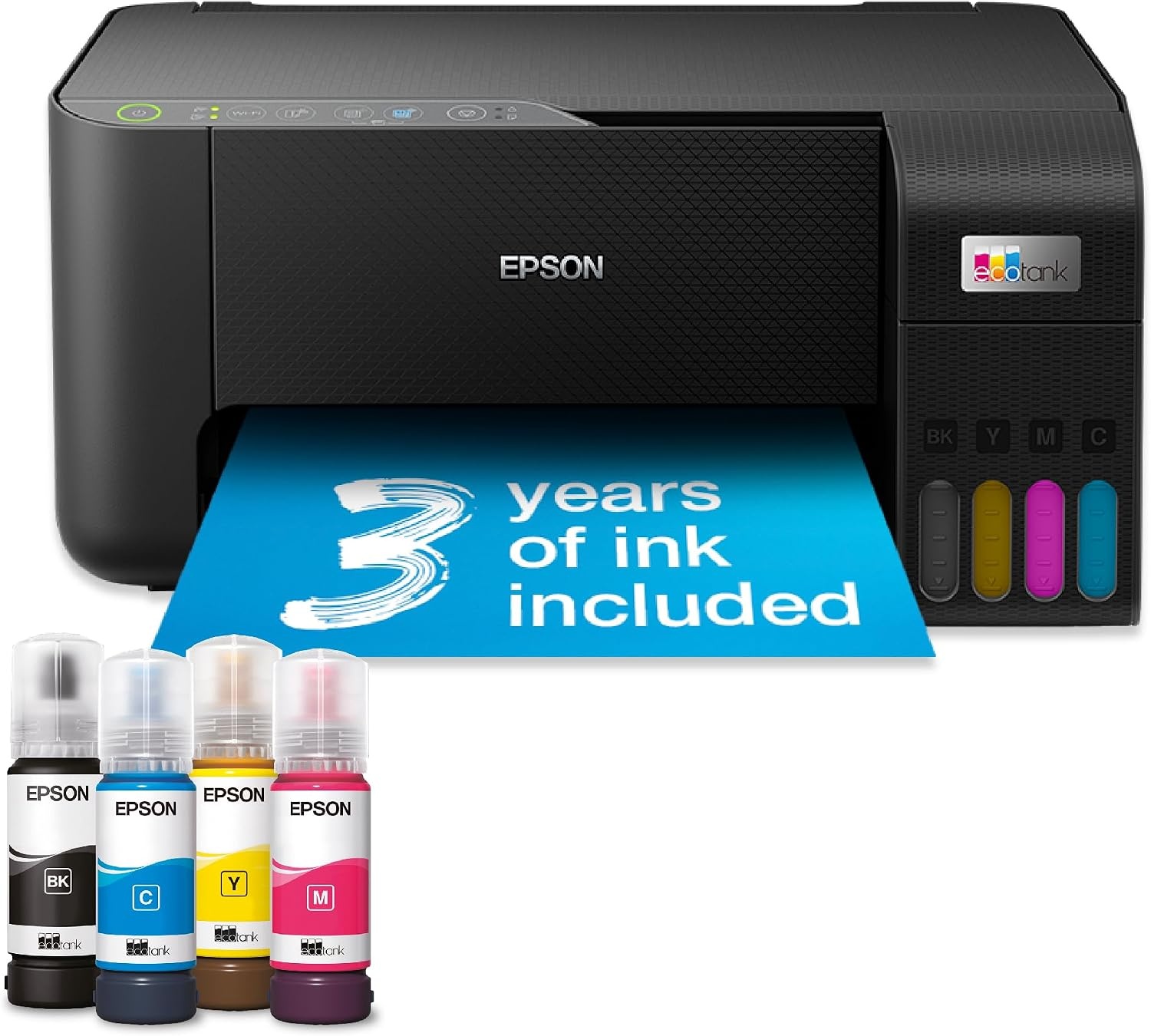 Epson EcoTank ET-2862 All-in-One Inkjet Printer - Zwart - A4
