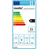 COMFEE' Afzuigkap 60 cm - Onderbouw afzuigkap - 3 snelheden - Zwart