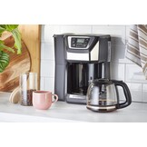 Russell Hobbs Victory Koffiezetapparaat met Bonenmaler - 12 kopjes - 1,5 liter - Zwart