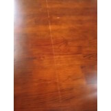 vidaXL Tafelblad vierkant 80x80x1,5cm behandeld eiken donkerbruin