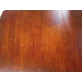 vidaXL Tafelblad vierkant 80x80x1,5cm behandeld eiken donkerbruin