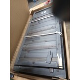 vidaXL Tuinschuur 55x52x112 cm massief vurenhout antracietkleurig