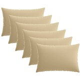 VidaXL Kussensloop Beige HEERLEN 30x50cm Polyester - 6 Stuks (31% Korting)