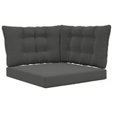 Buitenbankkussen Polyester Antraciet 68,5 x 68,5 cm - 33% Korting