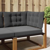 Buitenbankkussen Polyester Antraciet 68,5 x 68,5 cm - 33% Korting