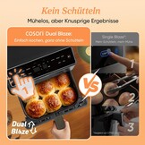 Cosori Airfryer, 11-in-1 heteluchtfriteuse, 6,4 l, Dual Blaze-technologie